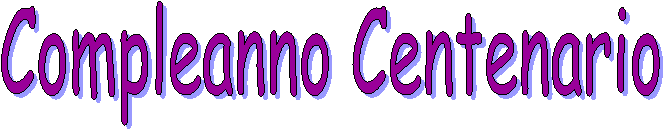 Filastrocche per i Compleanni Centenari